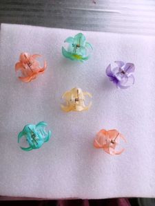 New Set of 6 Flower Hair Clips if