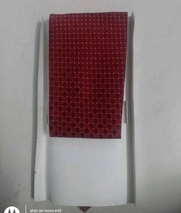 Red Patterned Premium Tie