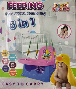 6-in-1 Booster Seat Cum Swing!