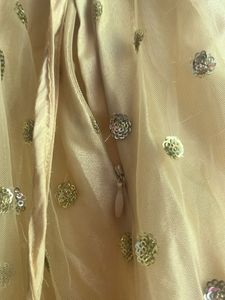 Sparkling Yellow Net Skirt
