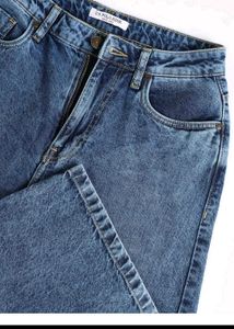 US POLO ASSN. Wide Leg Blue Jeans
