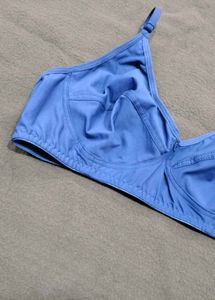 Comfortable Blue Bra