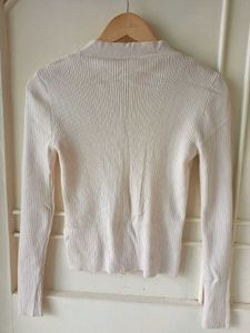 Cream Knit Cardigan