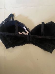 Elegant Black Lace Bra