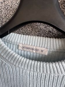 Stylish Light Blue Sweater
