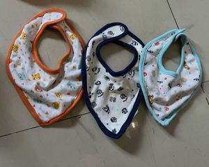Set of 3 Baby Bibs