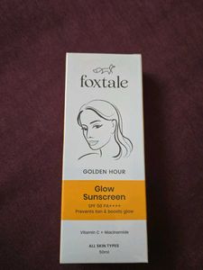 Foxtale Glow Sunscreen SPF 50