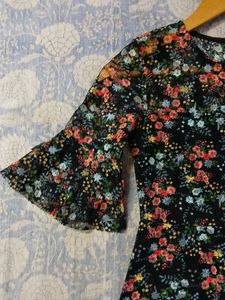Floral Print Mini Dress