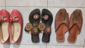 3 Pairs Of Flipflops And Bellies