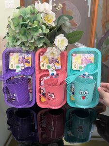 Fun Kids' Snack Set - 3 Colors