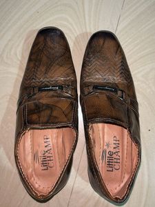 kids  Brown Loafers