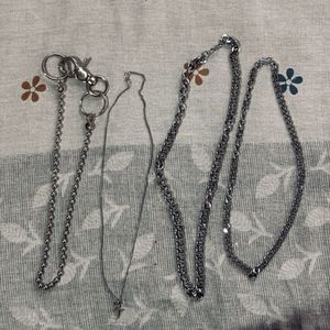 Silver Chain Set