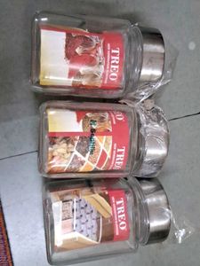 TREO Glass Containers Set