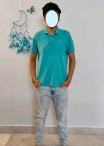 Men's Teal Polo Shirt
