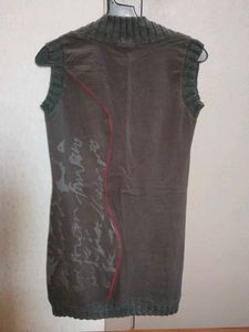Unique Patchwork Sleeveless Top