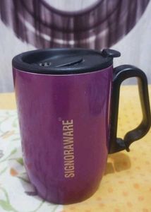 Purple Insulated Travel Mug