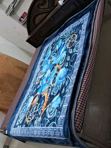 Cozy Blue Patterned Blanket 🆕💙🤍🩵
