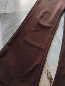 Brown Wide Leg Pants