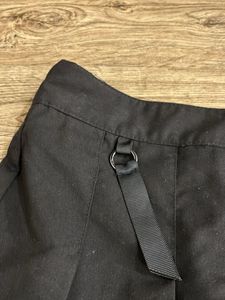 Black Pleated Mini Skort