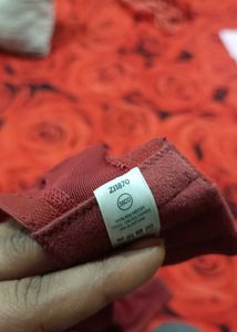 Comfortable Maroon Bra