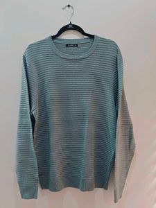 Zudio Sage Green Knit Sweater | XL