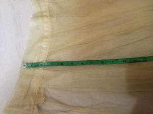 Exquisite Golden Lehenga Skirt