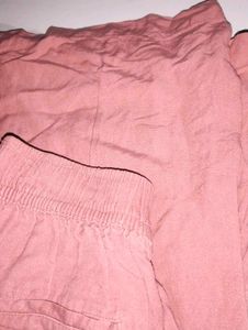 Pink Drawstring Pants