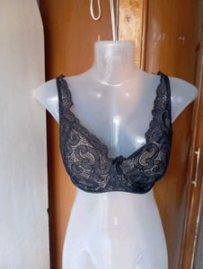 Lace Trimmed Push-Up Bra