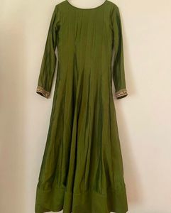 Regal Olive Anarkali