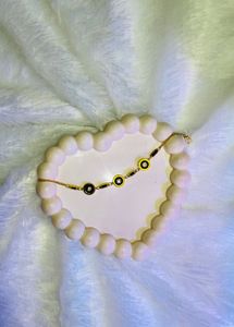 Elegant Gold &amp; Black Bracelet