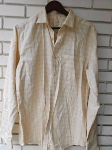 Park Avenue 100% cotton Men's Checked Casual Shirt