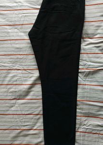 32 waist, almost new. black chinos