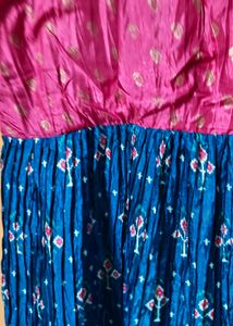crush ikkat dress