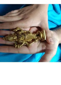 Golden Deity Idol Lord vishnu ido
