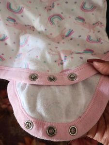 Adorable Unicorn Baby Bodysuit