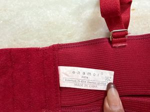 Red detachable Bra