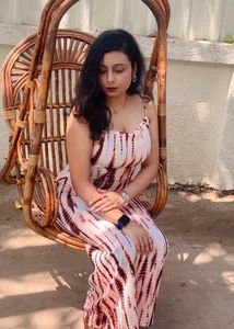 Tie-Dye Spaghetti Strap Maxi Dress