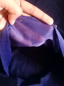 Gown Navy Blue Color For 8-10years