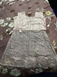 peach sharara set