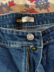Classic Blue Denim Bootcut Jeans