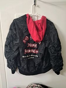 Red And Black Jacket