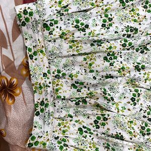 floral print skirt with white shirt combo offer