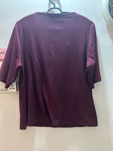 Westside XXL Ribbed Cut-out Top