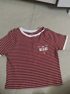 Striped Miami T-Shirt