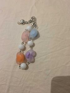Cute Beaded Charm Bracelet