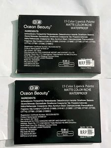Ocean Beauty Lipstick Palette (Set of 2)
