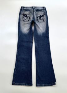 Y2K low rise bootcut jeans