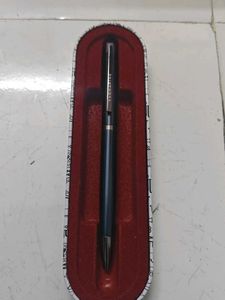 Submarine Elegant Blue Pen with Case