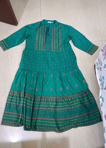 Bohemian Teal Kurta dress