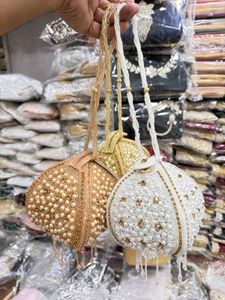 Beaded Clutch  POTLI BAG PREMIUM QUALITY AT SALE